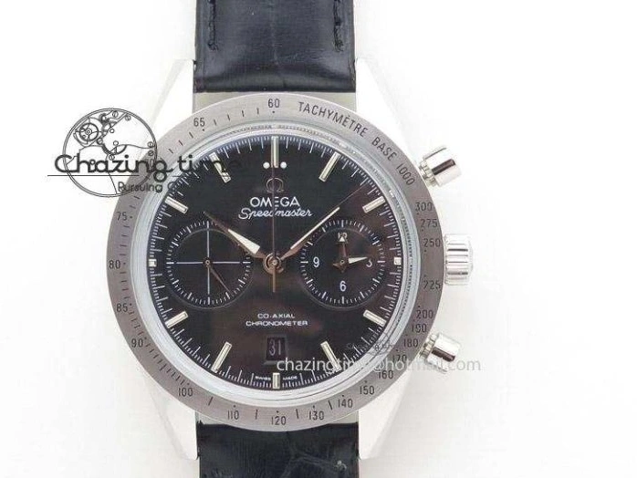 0124 Durable De Ville RG MKF 1:1 Best Edition Silver Dial Diamonds Markers on Brown Leather Strap MIYOTA 9015 V 8047